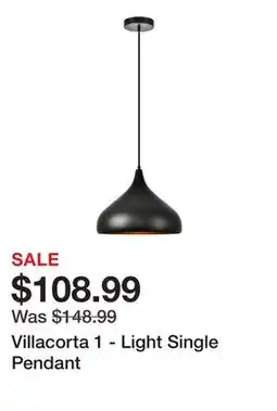 Wayfair Villacorta 1 - Light Single Pendant offer