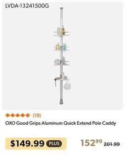 Shopper+ OXO Good Grips Aluminum Quick Extend Pole Caddy offer