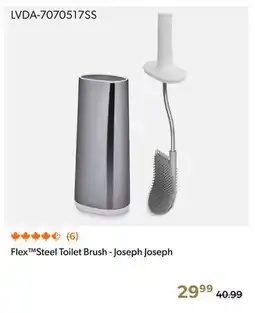 Shopper+ Flex Steel Toilet Brush - Joseph Joseph offer