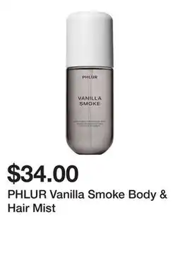 Sephora PHLUR Vanilla Smoke Body & Hair Mist offer