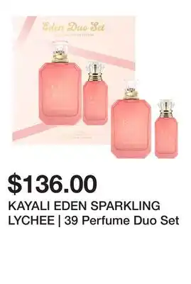 Sephora KAYALI EDEN SPARKLING LYCHEE | 39 Perfume Duo Set offer