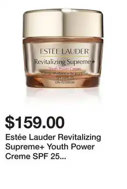 Sephora Estée Lauder Revitalizing Supreme+ Youth Power Creme SPF 25 Moisturizer offer