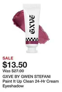 Sephora GXVE BY GWEN STEFANI Paint It Up Clean 24-Hr Cream Eyeshadow offer