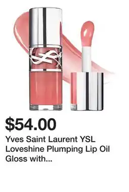 Sephora Yves Saint Laurent YSL Loveshine Plumping Lip Oil Gloss with Hyaluronic Acid offer