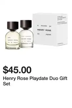 Sephora Henry Rose Playdate Duo Gift Set offer