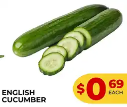 Iqbal Foods English cucumber offer