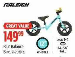 Canadian Tire RALEIGH Blur Balance Bike offer