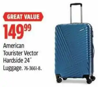 Canadian Tire American Tourister Vector Hardside 24" Luggage offer