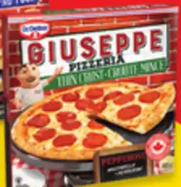 Walmart Dr. Oetker Giuseppe Pizzeria Thin Crust Frozen Pizza offer