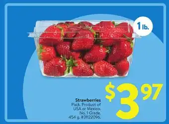 Walmart Strawberries offer