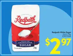 Walmart Redpath White Sugar offer