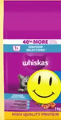 Walmart Whiskas Dry Cat Food offer