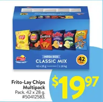 Walmart Frito-Lay Chips Multipack offer