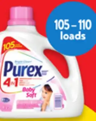 Walmart Purex Baby Soft Laundry Detergent offer