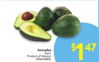 Walmart Avocados offer