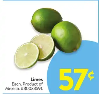 Walmart Limes offer