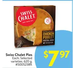 Walmart Swiss Chalet Pies offer