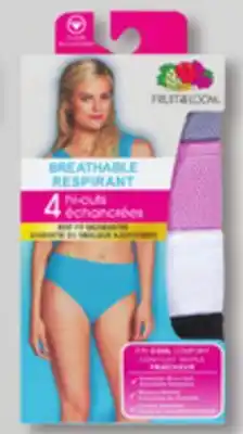 Walmart Women's 6-Pack Briefs offer