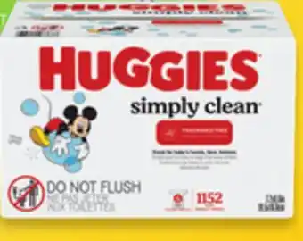 Walmart Huggies 16x Wipes offer