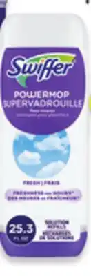 Walmart Swiffer PowerMop Liquid Refills offer