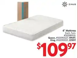 Walmart 6 Mattress offer