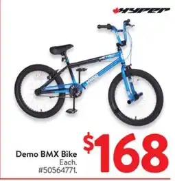 Walmart Demo BMX Bike offer