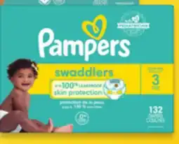 Walmart Pampers Swaddlers Huge Pack Diapers offer