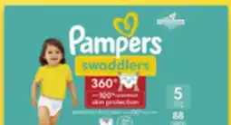 Walmart Pampers Swaddlers offer