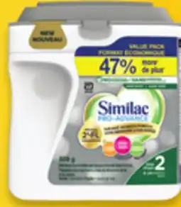 Walmart Similac Pro-Advance 859 g or Total Comfort 837 g Baby Powder Formula offer