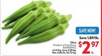 Walmart Okra offer