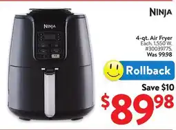 Walmart 4-qt Air Fryer offer