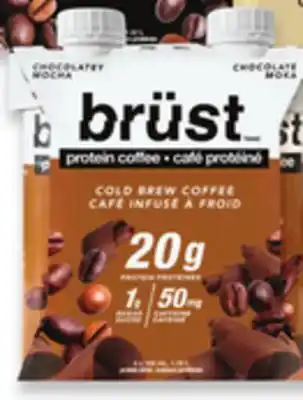 Walmart Brüst Protein Coffee offer