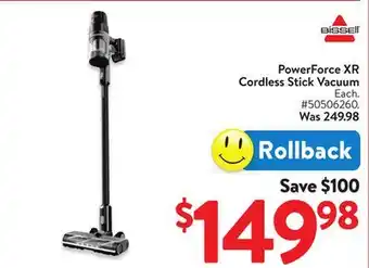 Walmart PowerForce XR Cordless Stick Vacuum offer