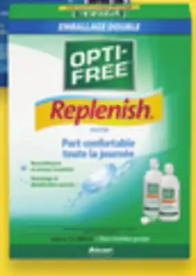 Walmart Opti-Free Replenish Lens Solution offer