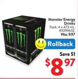 Walmart Monster Energy Drink offer