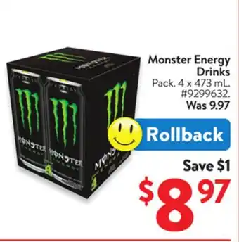 Walmart Monster Energy Drink offer