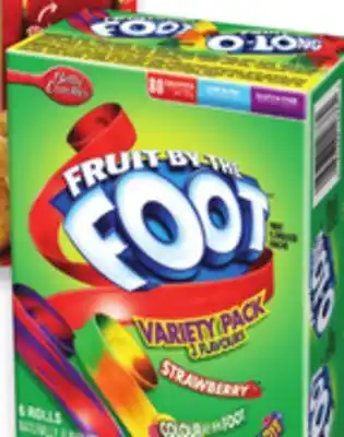 Walmart Fruit by the Foot offer