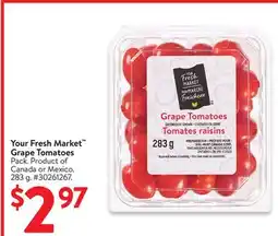 Walmart Your Fresh Market Grape Tomatoes offer