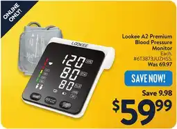 Walmart Lookee A2 Premium Blood Pressure Monitor offer