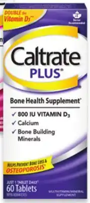 Walmart Caltrate Plus offer