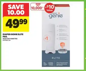 Real Canadian Superstore DIAPER GENIE ELITE PAIL offer