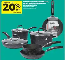 Real Canadian Superstore STARFRIT COOKWARE SKILLETS, WOKS, JUMBO COOKERS OR COOKWARE SETS offer