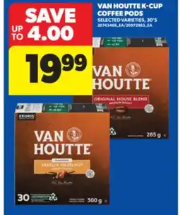 Real Canadian Superstore VAN HOUTTE K-CUP COFFEE PODS, 30'S offer