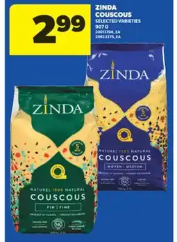 Real Canadian Superstore ZINDA COUSCOUS, 907 G offer