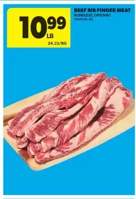 Real Canadian Superstore BEEF RIB FINGER MEAT offer