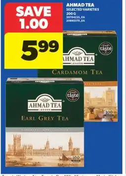 Real Canadian Superstore AHMAD TEA, 200 G offer