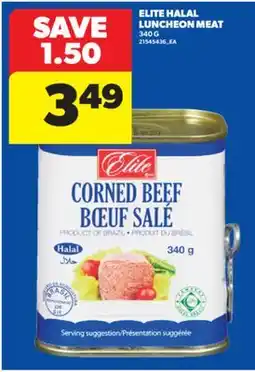 Real Canadian Superstore ELITE HALAL LUNCHEON MEAT, 340 G offer