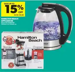 Real Canadian Superstore HAMILTON BEACH APPLIANCES offer