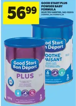 Real Canadian Superstore GOOD START PLUS POWDER BABY FORMULA, 942-1020 G offer