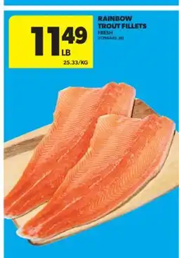 Real Canadian Superstore RAINBOW TROUT FILLETS offer